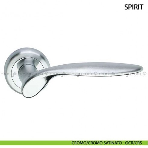 Maniglia per porta Spirit Arieni cromo lucido/cromo satinato - OCR/CRS