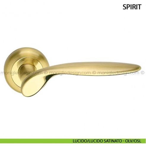 Maniglia per porta Spirit Arieni lucido/lucido satinato - OLV/OSL