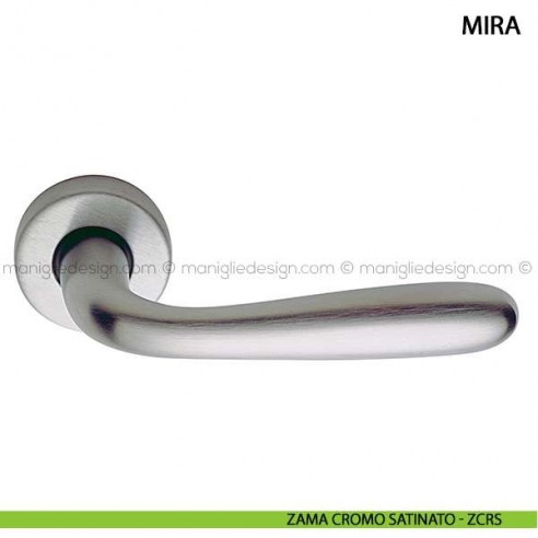 Maniglia per porta Mira Arieni zama cromo satinato - ZCRS