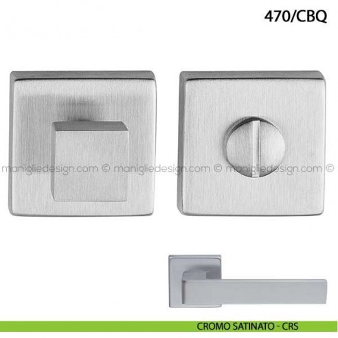 Nottolino per porta Arieni 470/CBQ cromo satinato - CRS