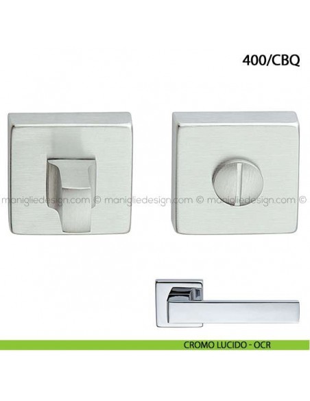 Nottolino per porta Arieni 400/CBQ cromo lucido - OCR