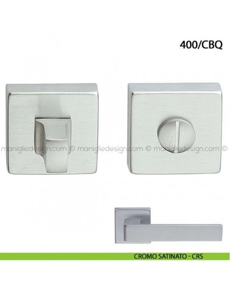 Nottolino per porta Arieni 400/CBQ cromo satinato - CRS