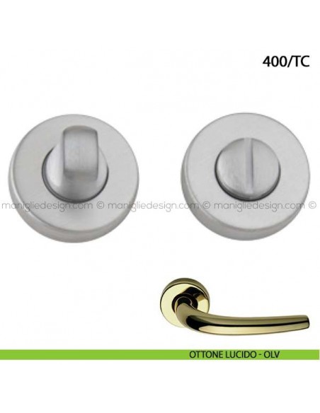 Nottolino per porta Arieni 400/TC ottone lucido - OLV