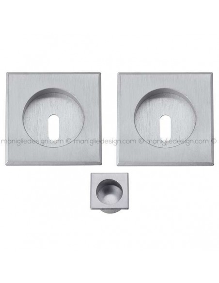 Kit quadrato foro chiave con trascinatore e serratura art.15/Q