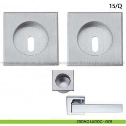 Kit quadrato foro chiave con trascinatore e serratura art.15/Q 2