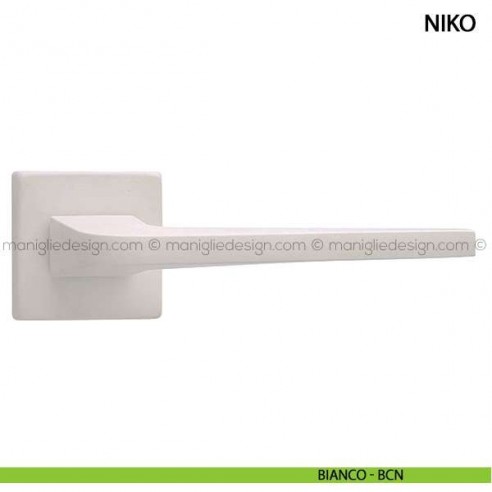 Maniglia per porta Nico Arieni bianco - BNC