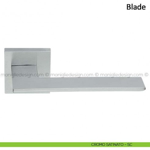 Maniglia per porta Blade Frascio cromo satinato