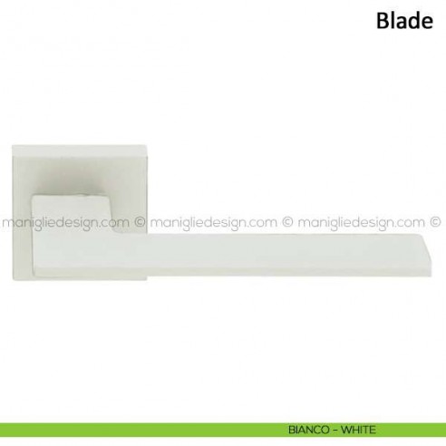 Maniglia per porta Blade Frascio bianco