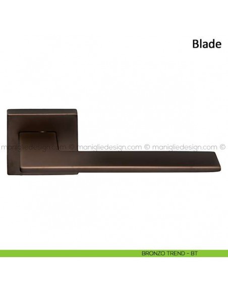 Maniglia per porta Blade Frascio bronzo trend
