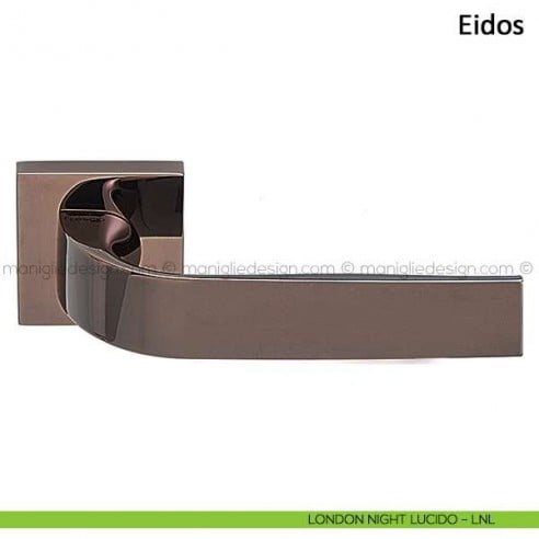 Maniglia per porta Eidos Frascio london night lucido