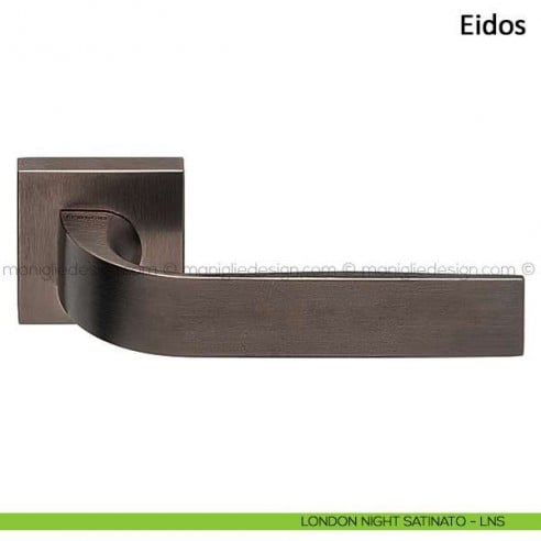 Maniglia per porta Eidos Frascio london night satinato