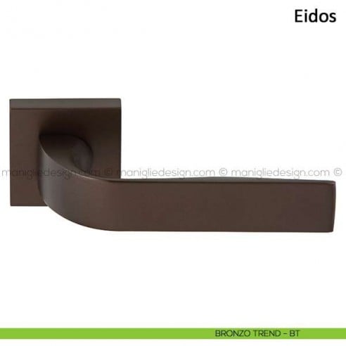 Maniglia per porta Eidos Frascio bronzo trend
