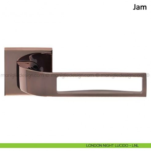 Maniglia per porta Jam Frascio london night lucido