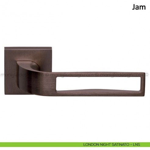 Maniglia per porta Jam Frascio london night satinato