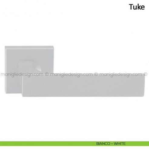 Maniglia per porta Tuke Frascio bianco