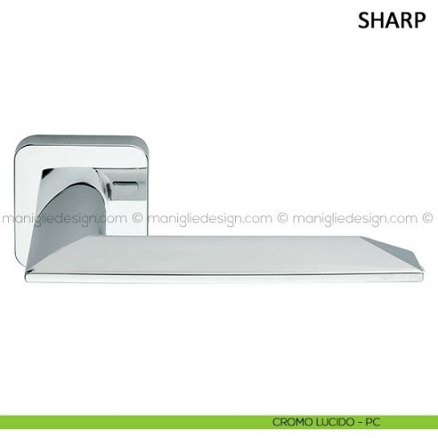Maniglia per porta Sharp Frascio cromo lucido