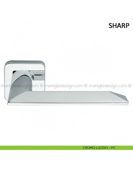 Maniglia per porta Sharp Frascio cromo lucido