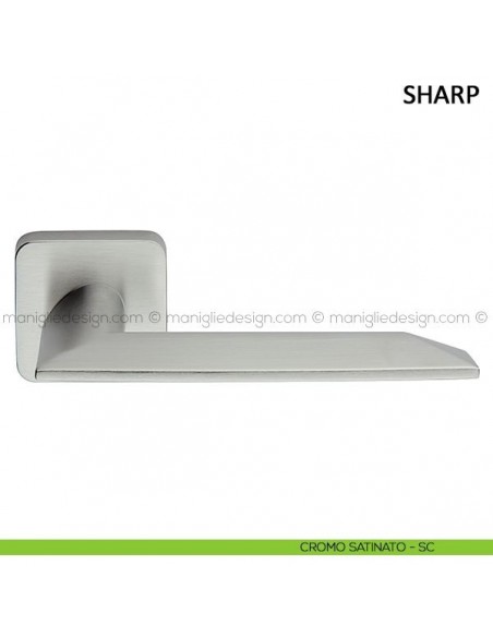 Maniglia per porta Sharp Frascio cromo satinato