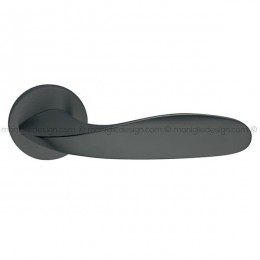 Maniglia per porta Leaf Frascio con rosetta bassa