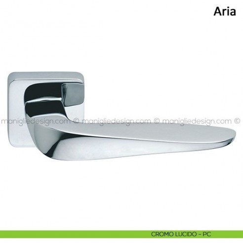Maniglia per porta Aria Frascio cromo lucido