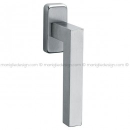 Maniglia per finestra martellina DK Alfa Frascio in acciaio inox