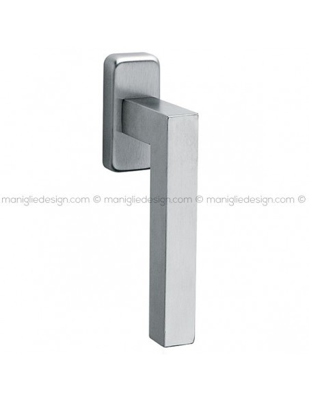 Maniglia per finestra martellina DK Alfa Frascio in acciaio inox
