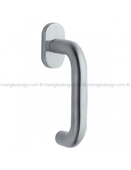 Maniglia per finestra martellina DK Alessia Frascio in acciaio inox