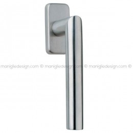 Maniglia per finestra martellina DK Lucia Square Frascio in acciaio inox