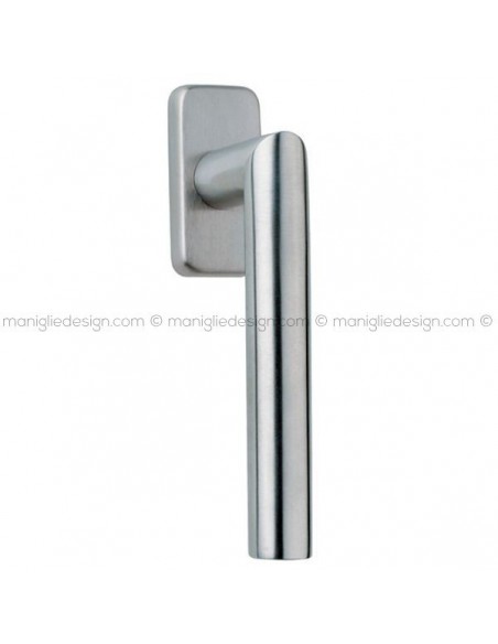 Maniglia per finestra martellina DK Lucia Square Frascio in acciaio inox