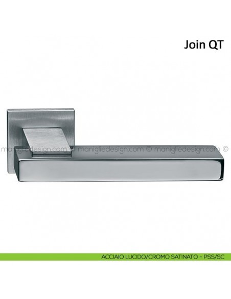 Join Frascio acciaio lucido/cromo satinato