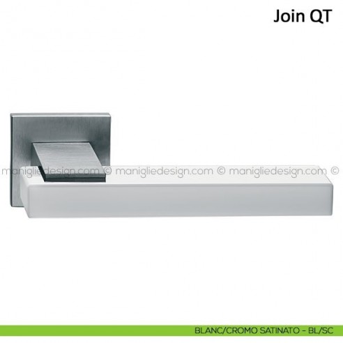 Join Frascio blanc/cromo satinato