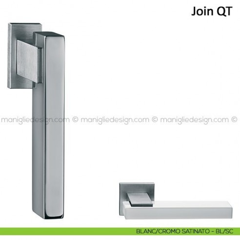 Martellina DK Join Frascio blanc/cromo satinato