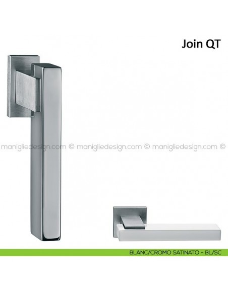 Martellina DK Join Frascio blanc/cromo satinato