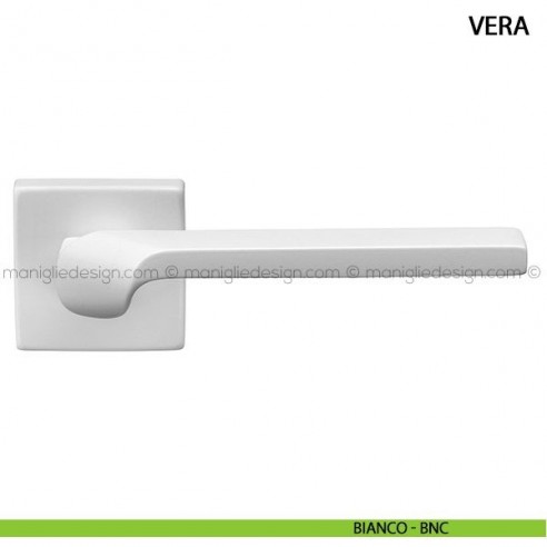 Maniglia per porta Vera Arieni bianco - BNC