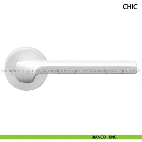 Maniglia per porta Chic Arieni bianco - BNC