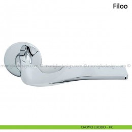 Maniglia per porta Filoo Frascio con rosetta bassa 2