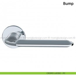 Maniglia per porta Bump Frascio con rosetta bassa 2