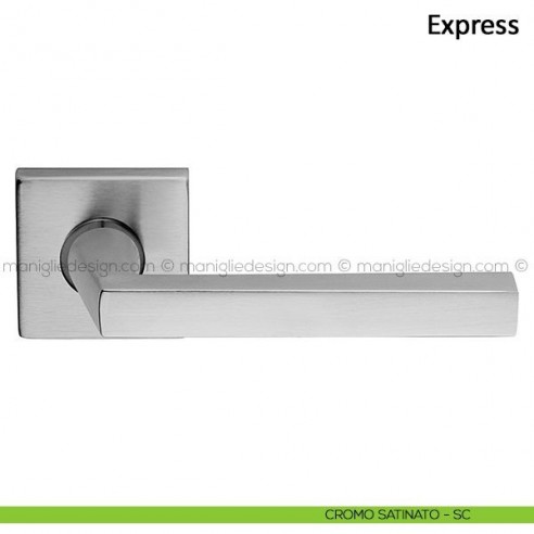 Maniglia per porta Express Frascio cromo satinato