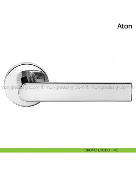 Maniglia per porta Aton Frascio cromo lucido