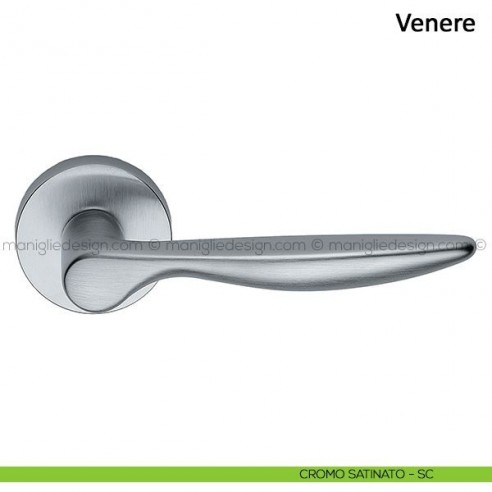 Maniglia per porta Venere Frascio cromo satinato