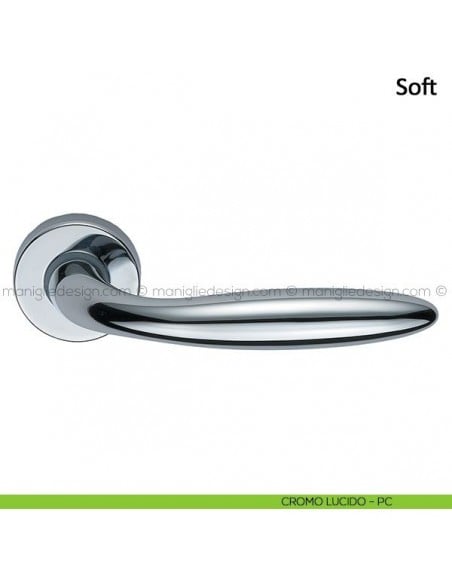Maniglia per porta Soft Frascio cromo lucido
