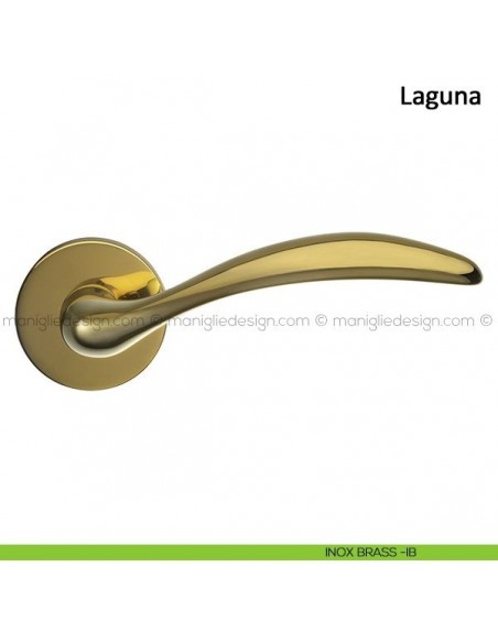 Maniglia per porta Laguna Frascio inox brass