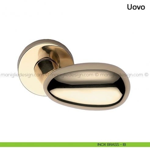 Maniglia per porta Uovo Frascio inox brass