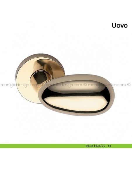 Maniglia per porta Uovo Frascio inox brass