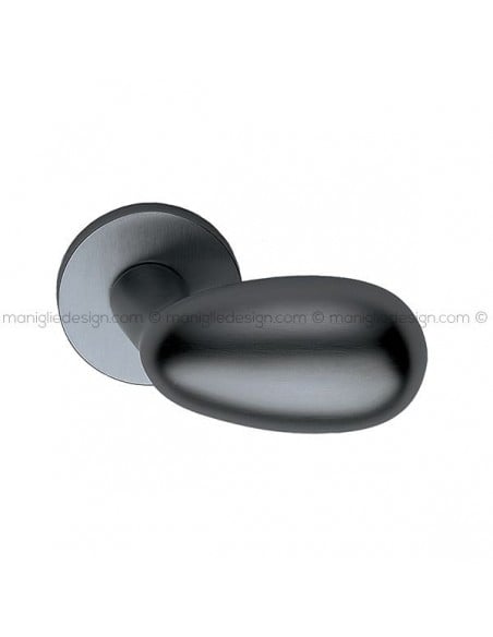 Maniglia per porta Uovo Frascio con rosetta bassa