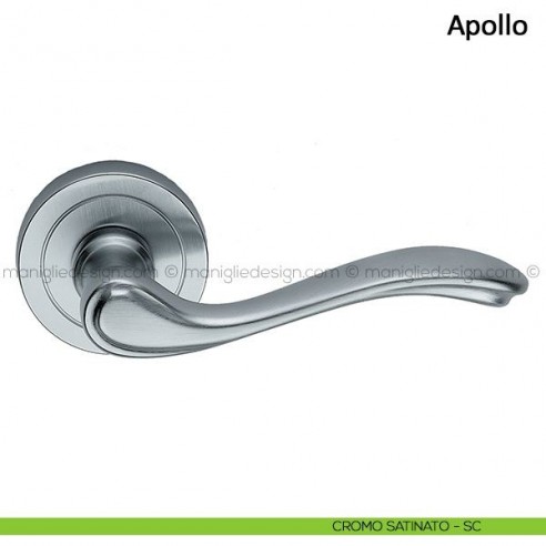 Maniglia per porta Apollo Frascio cromo satinato