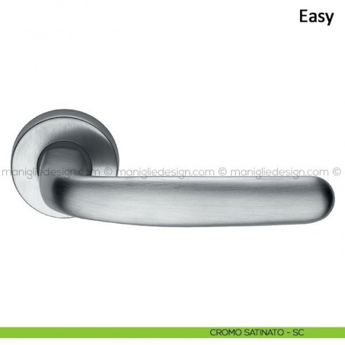 Maniglia per porta Easy Frascio cromo satinato