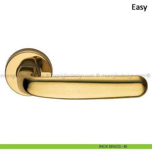 Maniglia per porta Easy Frascio inox brass