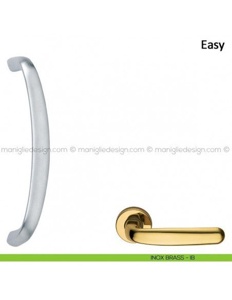 Maniglione per porta Easy Frascio inox brass
