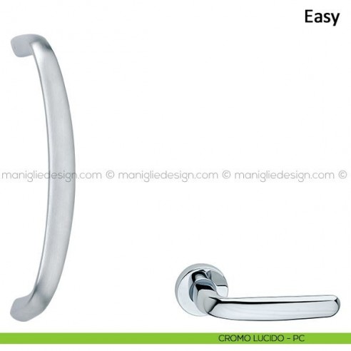 Maniglione per porta Easy Frascio cromo lucido